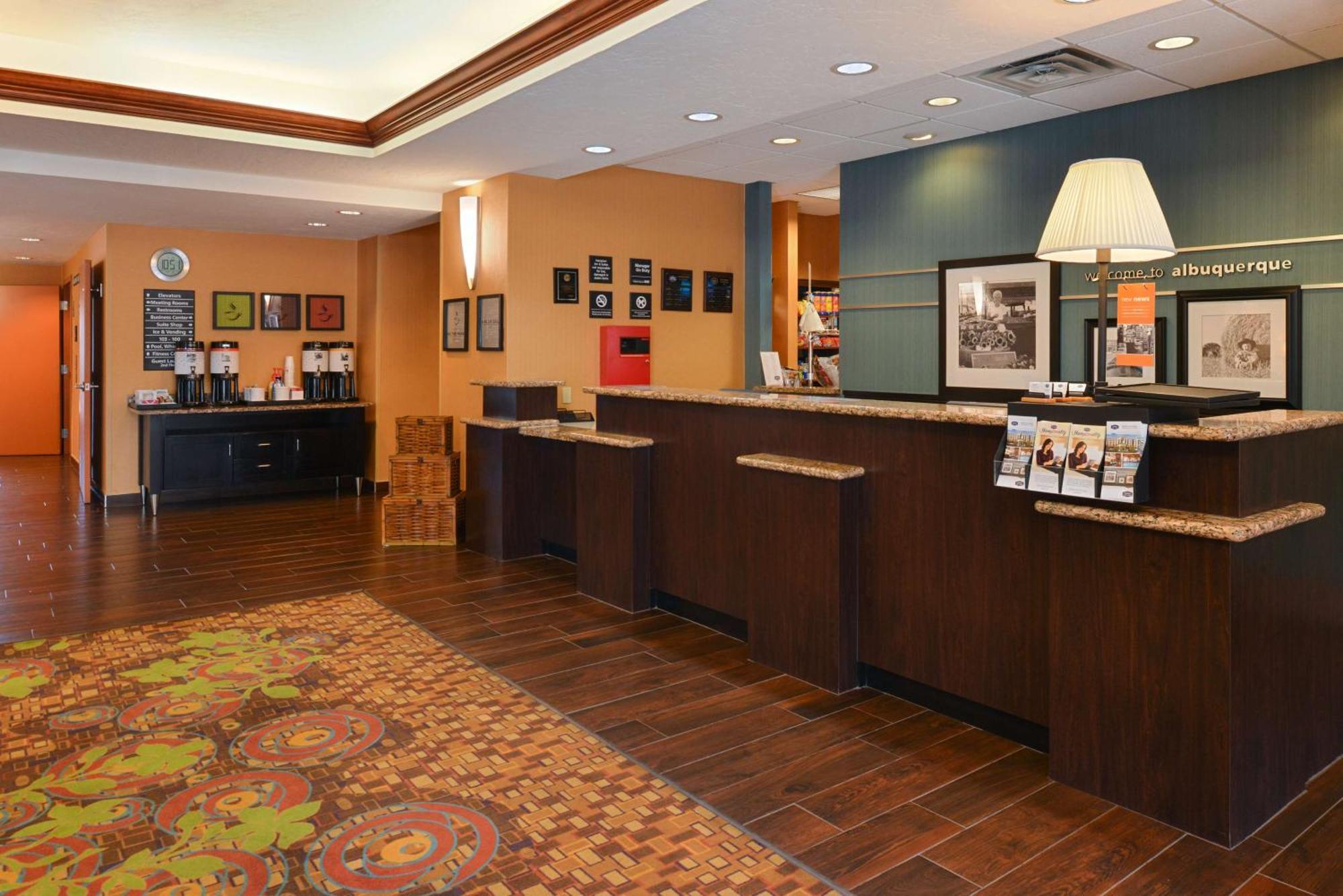 Hampton Inn&Suites Albuquerque-Coors Road Buitenkant foto